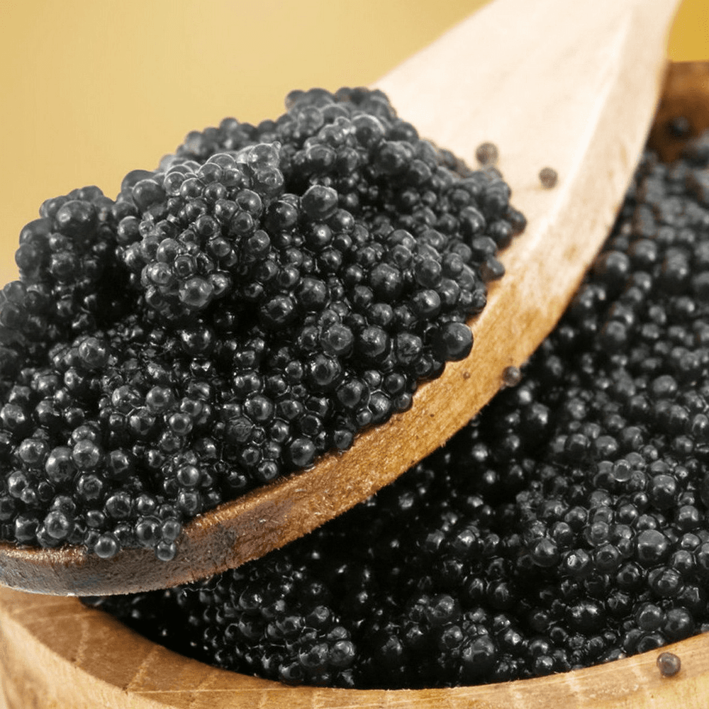 Color, flavor, texture, maturity are the marks that help you find out the quality of caviar