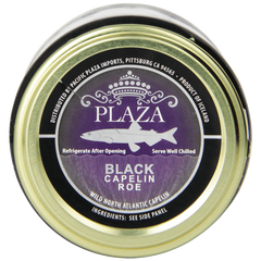 Plaza Premium Quality Capelin caviar Black