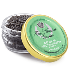 Tsar Nicoulai American Paddlefish Sturgeon Roe