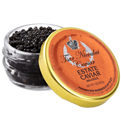 Tsar Nicoulai Estate caviar