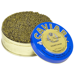 Tsar Nicoulai Golden Reserve caviar