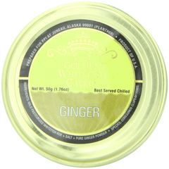 Plaza Premium Quality Golden Whitefish caviar Ginger Infused